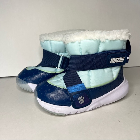Nike Flex Advance Boot SE (TD) Boots Glacier Blue Toddler Size 8C - Picture 1 of 7